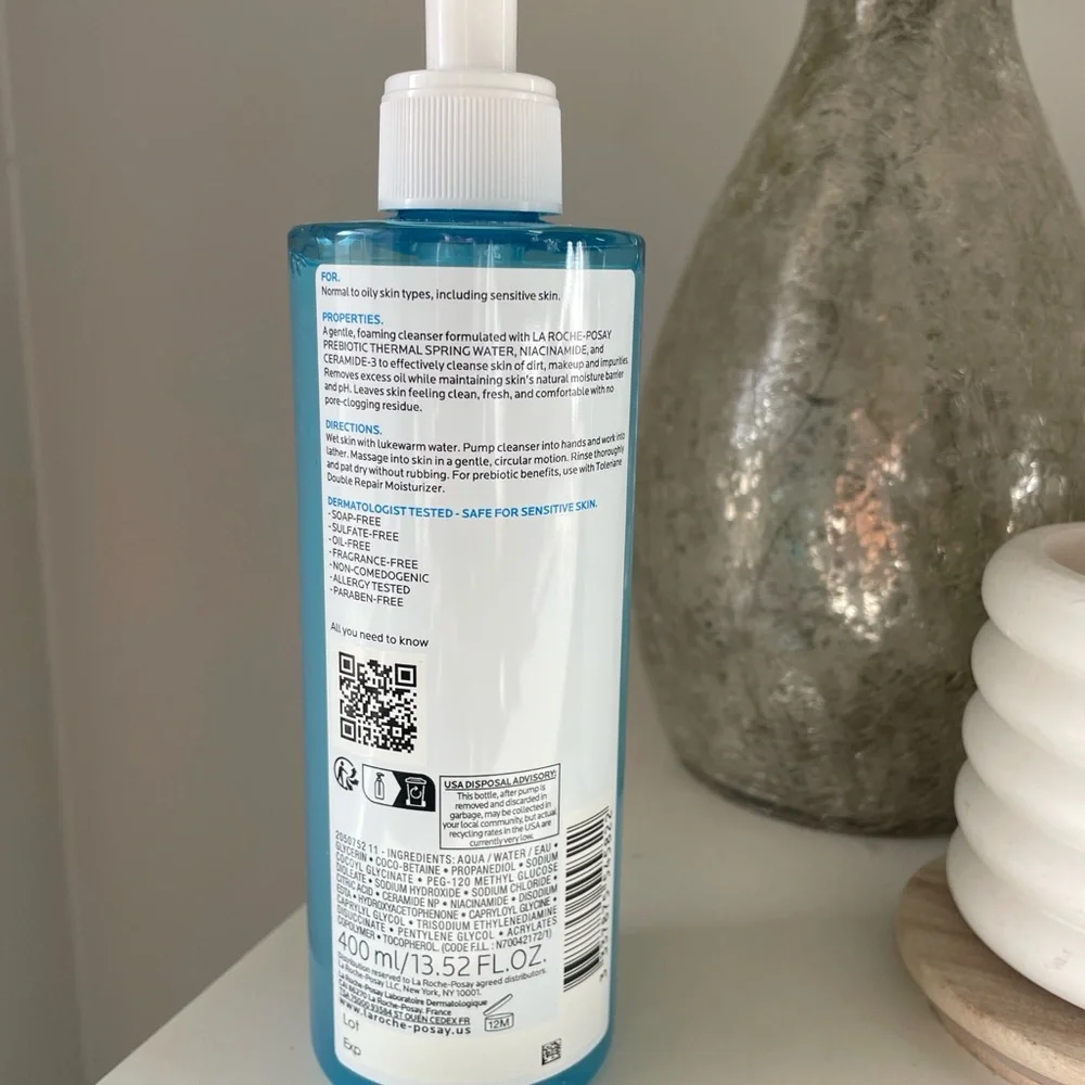 La Roche-Posay Toleriane Purifying Foaming Face Wash for Oily‎ Skin